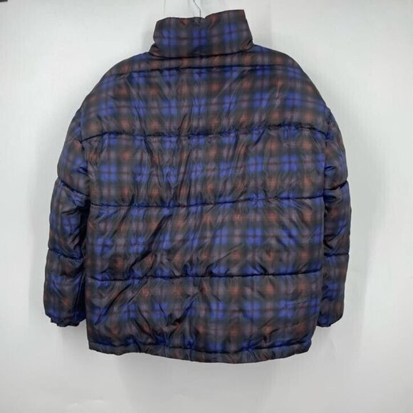 BP Multicolor Plaid Puffer Jacket - Picture 4 of 10